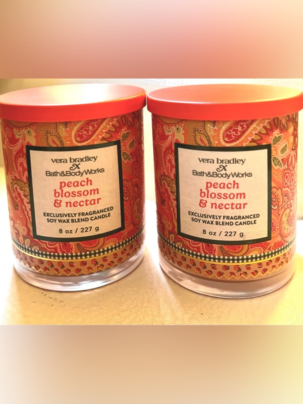 Peach Blossom & Nectar Candle!
